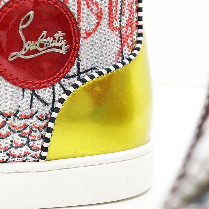 新品同様】Christian Louboutin クリスチャンルブタン ハイカット