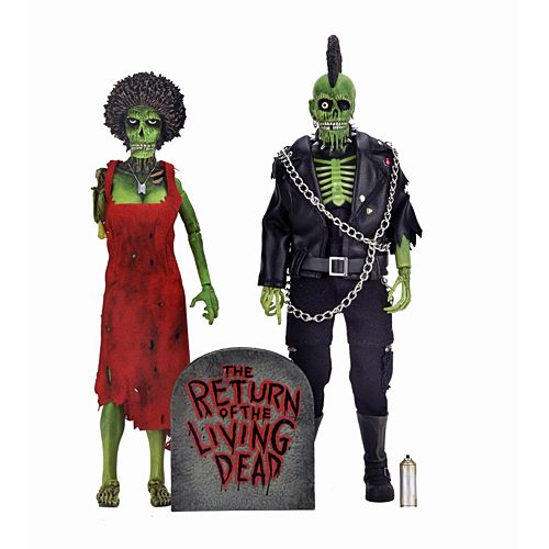 |在庫あり ネカ バタリアン ゾンビ トラッシュ - スーサイド 8インチ アクションドール 2 PK