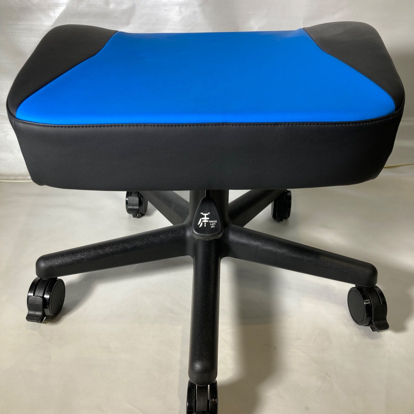 良品】AKRacing オットマン ブルー フットレスト ゲーミングチェア