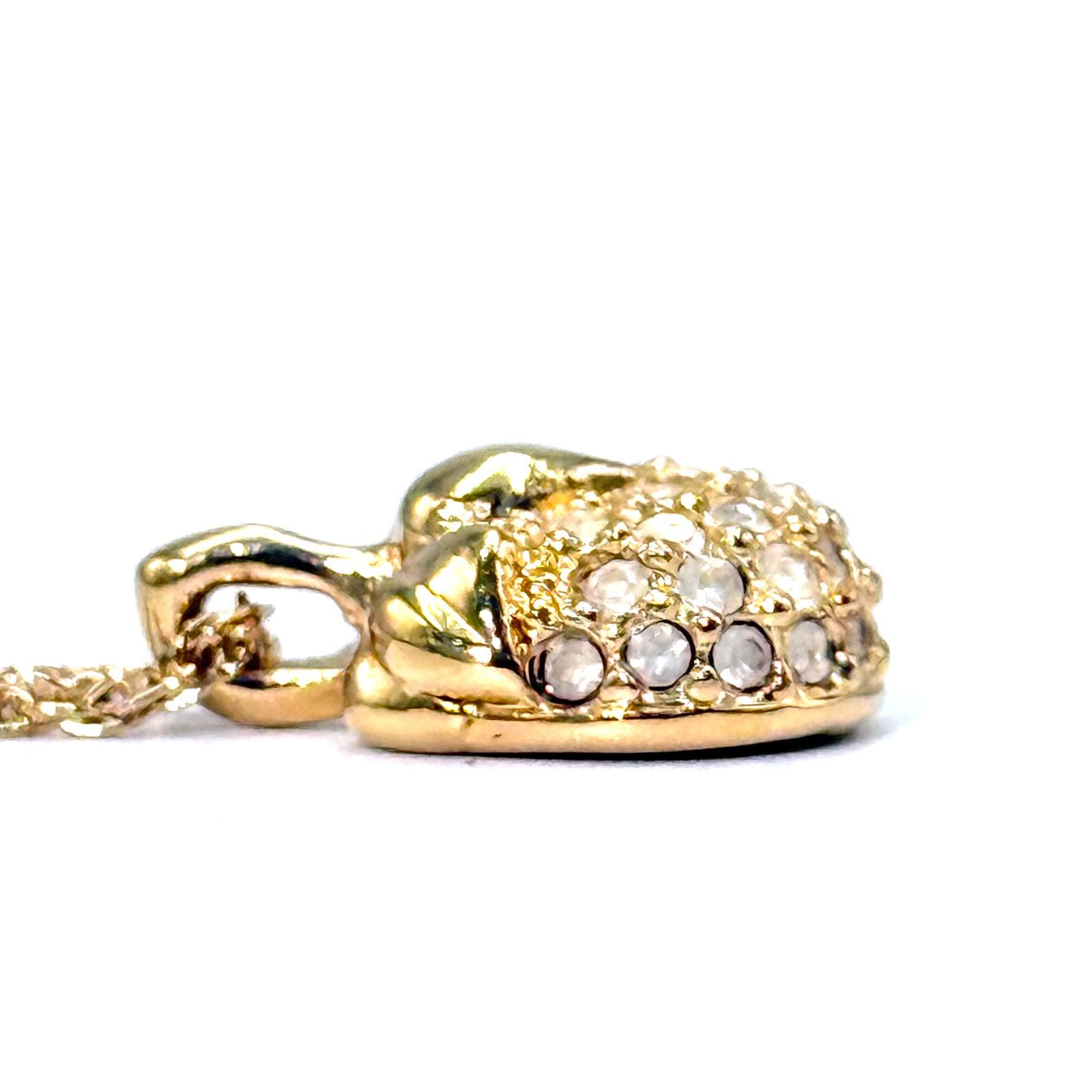 Christian Dior クリスチャンディオール フルーツモチーフ ネックレス 