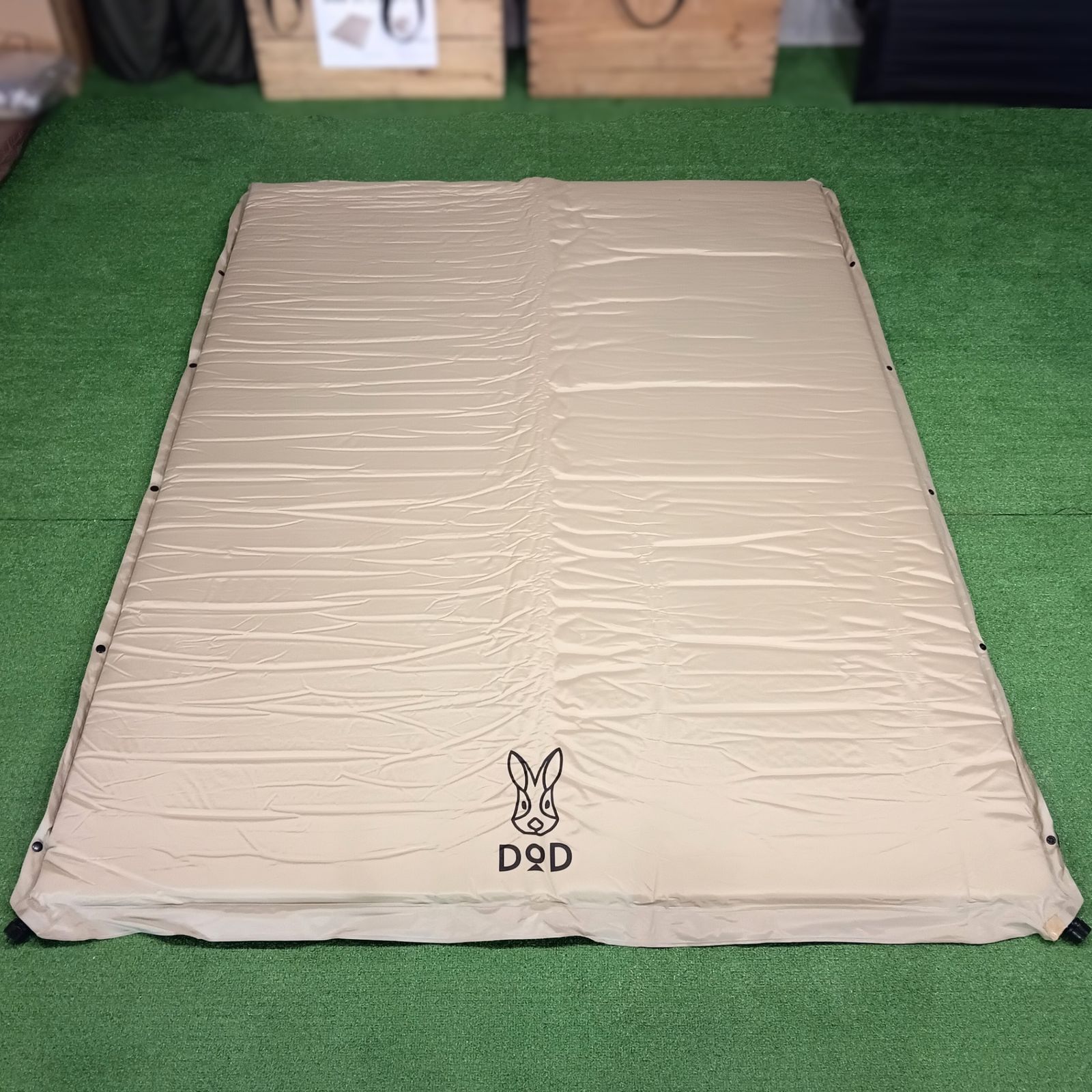 ◇DOD(ディーオーディー) ソトネノサソイ L 丸洗いシーツ付き W140