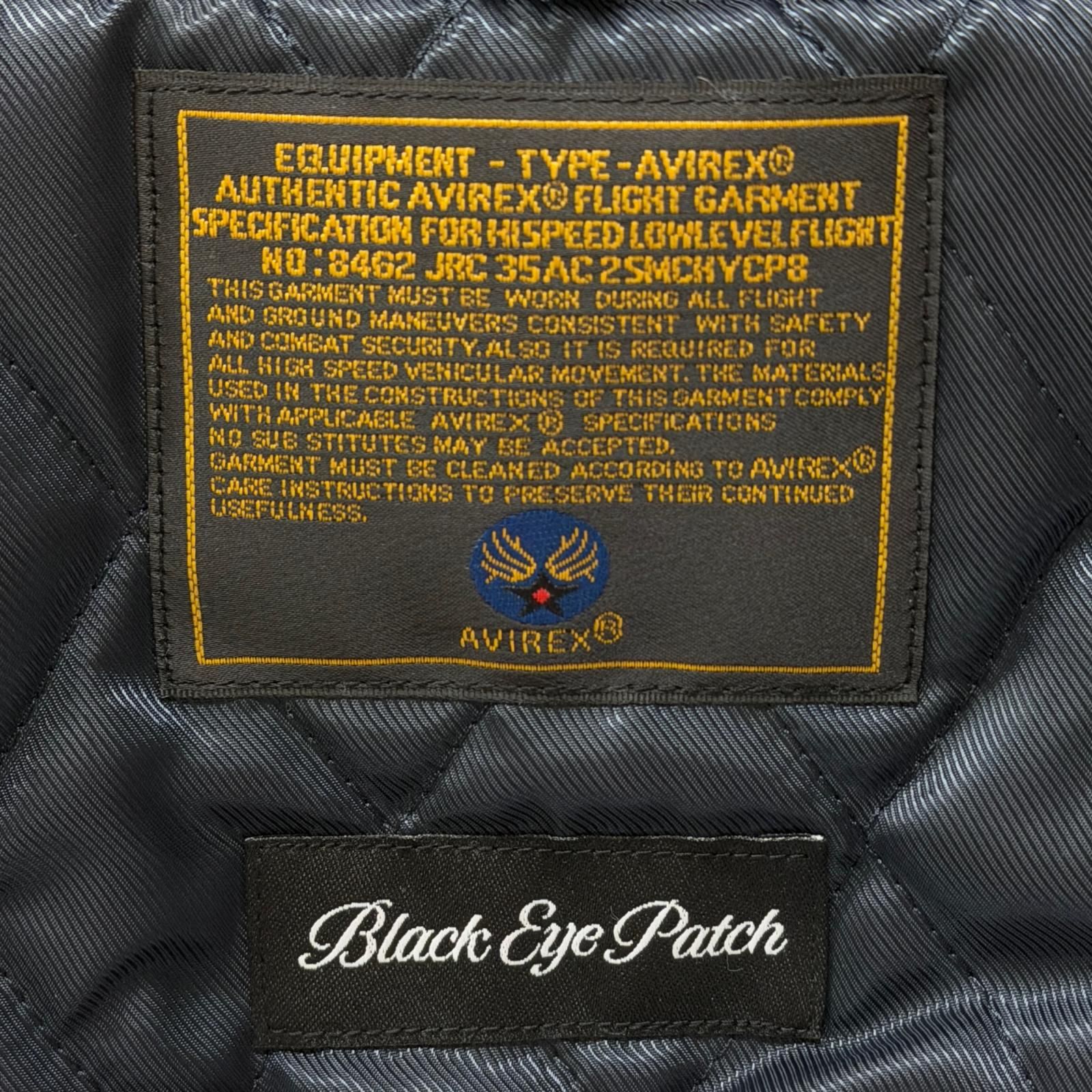 参考上代129800円 未使用 BlackEyePatch×AVIREX 23AW SIGNATURE 