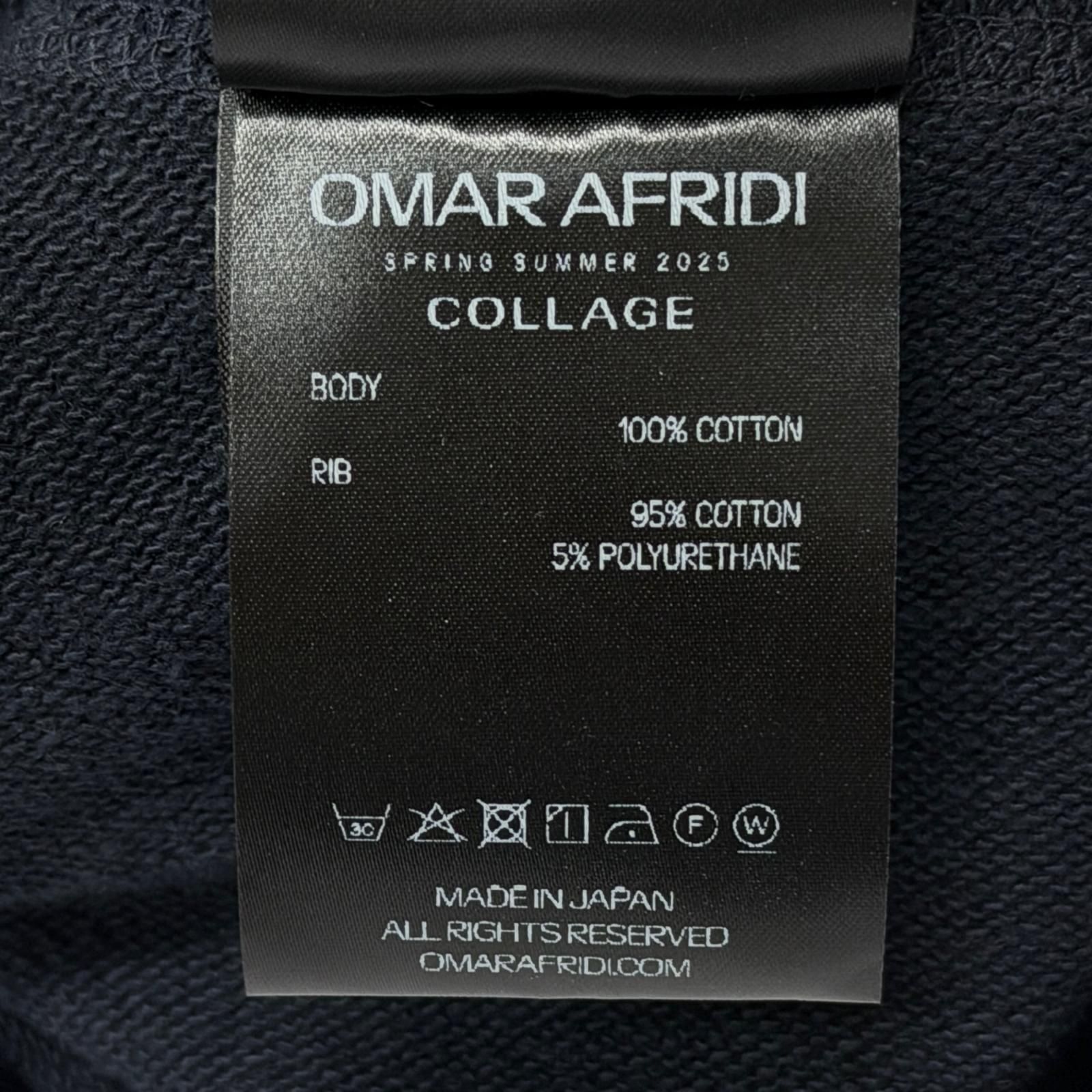 参考上代64900円 未使用 Omar Afridi Afridi DOLMAN HOODIE ダメージ 
