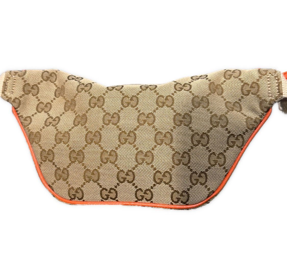 GUCCI × THE NORTH FACE GGキャンバス ボディバッグ ウエストポーチ