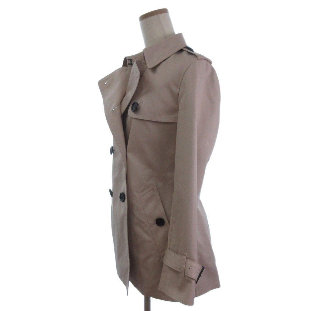 コーチ COACH ショート トレンチコート ジャケット F33970 ピンク系 XS