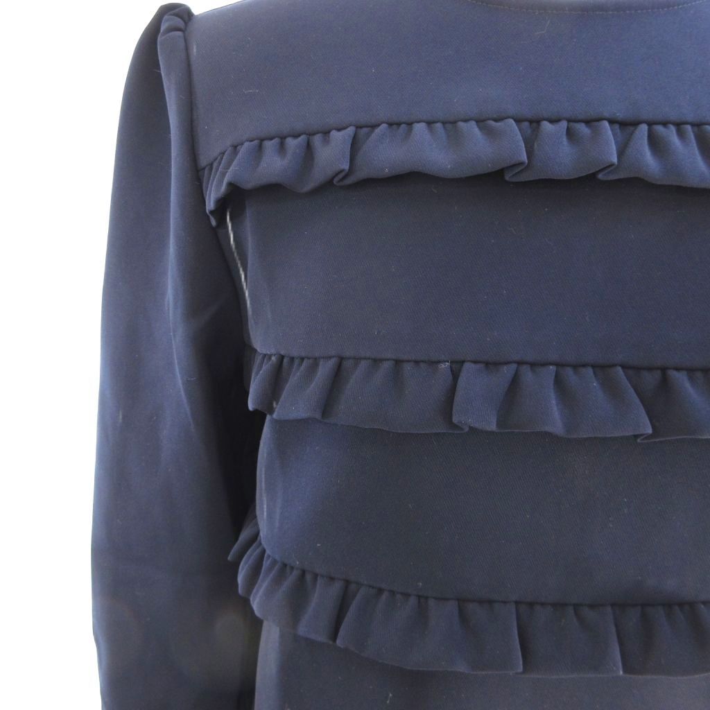 ボーダーズアットバルコニー BORDERS at BALCONY カットソー フリル