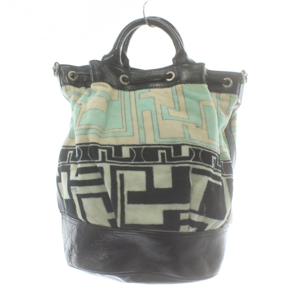エミリオプッチ EMILIO PUCCI ハンドバッグ ショルダー 2WAY タオル地