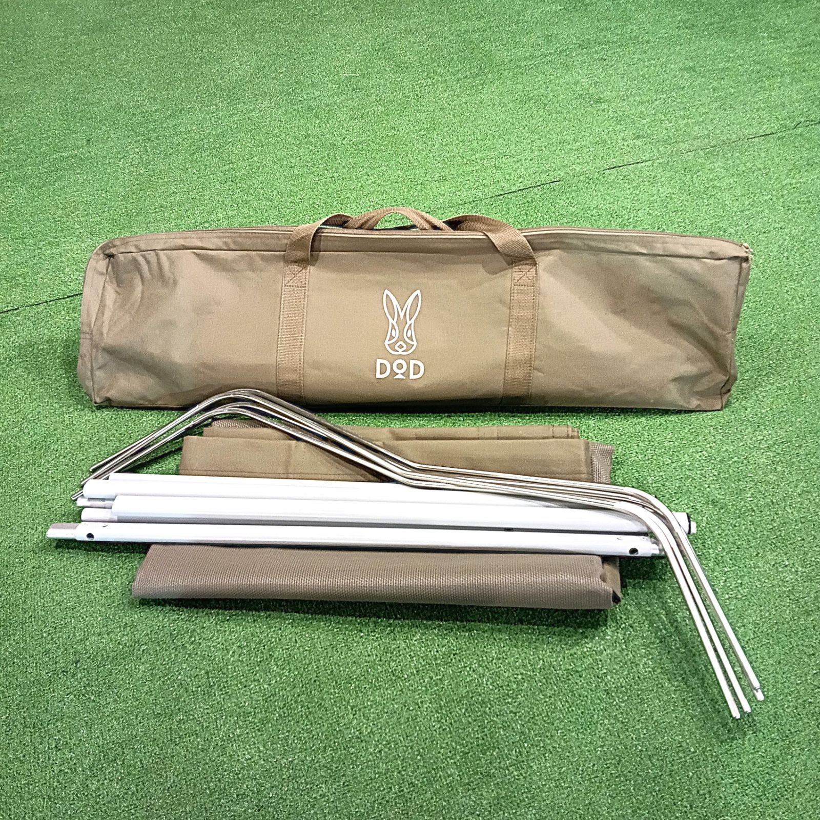 ◇DOD(ディーオーディー) ウルトラクールキャンピングベッド(カーキ