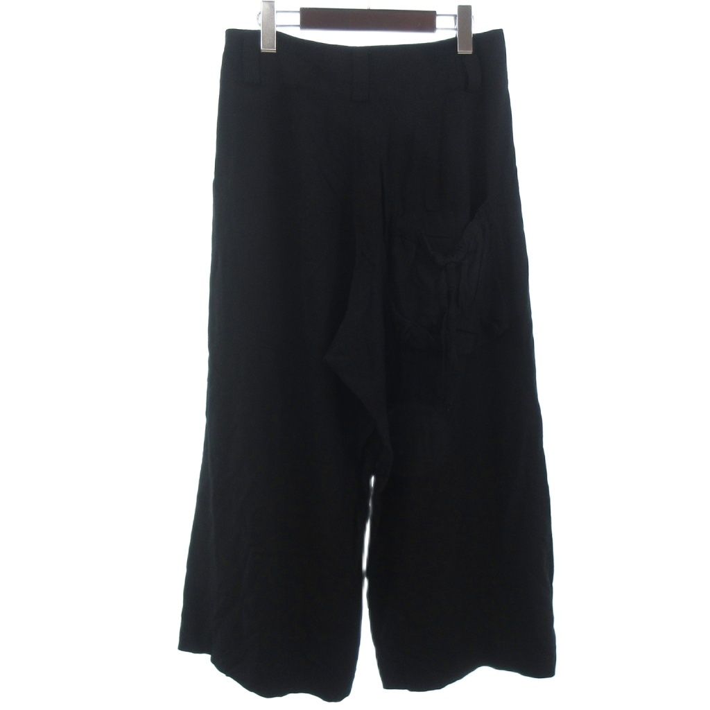 ヨウジヤマモトノアール YOHJI YAMAMOTO NOIR タック ワイドパンツ