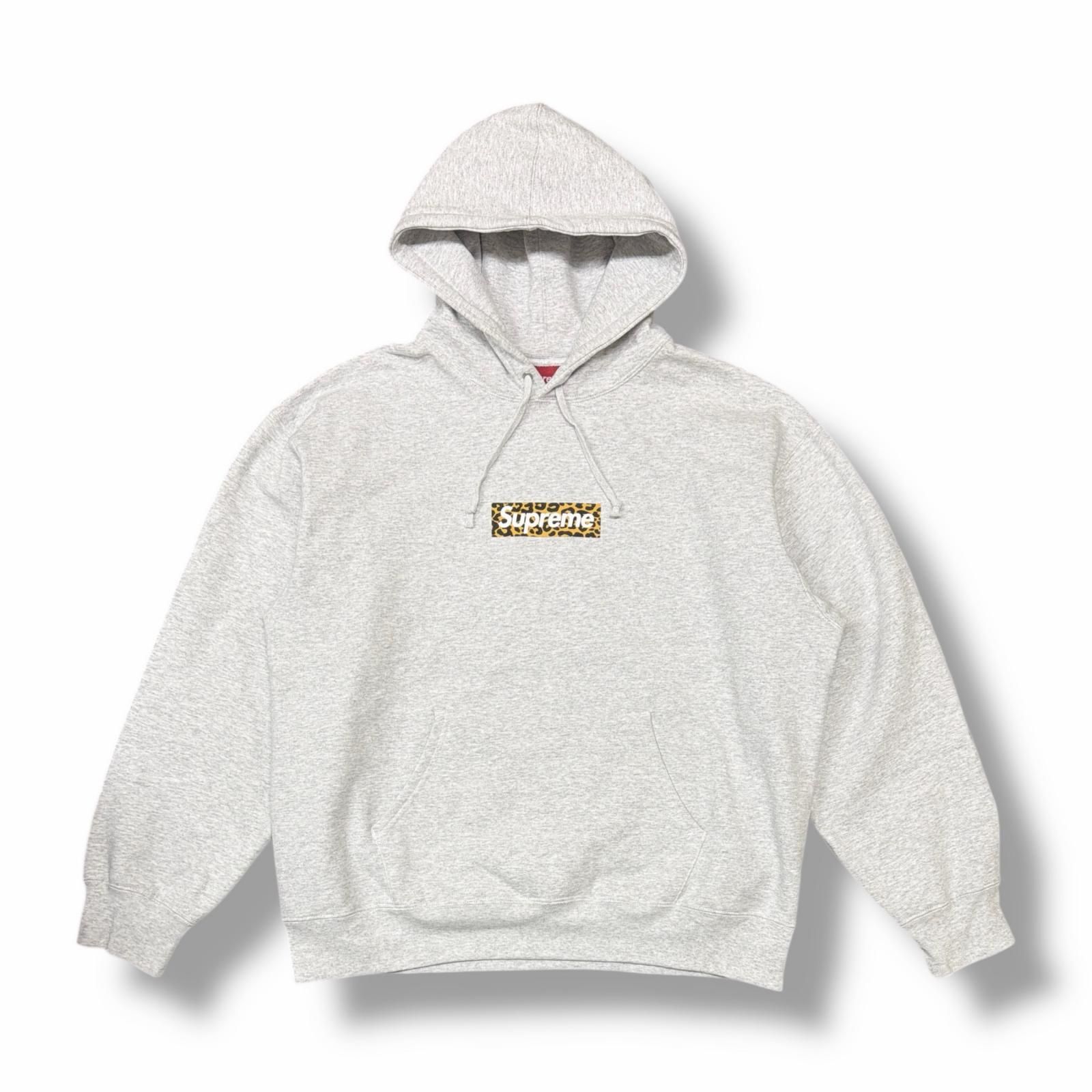 Supreme Shanghai open Leopard box logo Hooded Sweatshirt 上海限定 