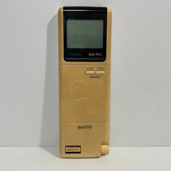 中古】エアコン リモコン SANYO サンヨー RCS-220WR(W) - メルカリ