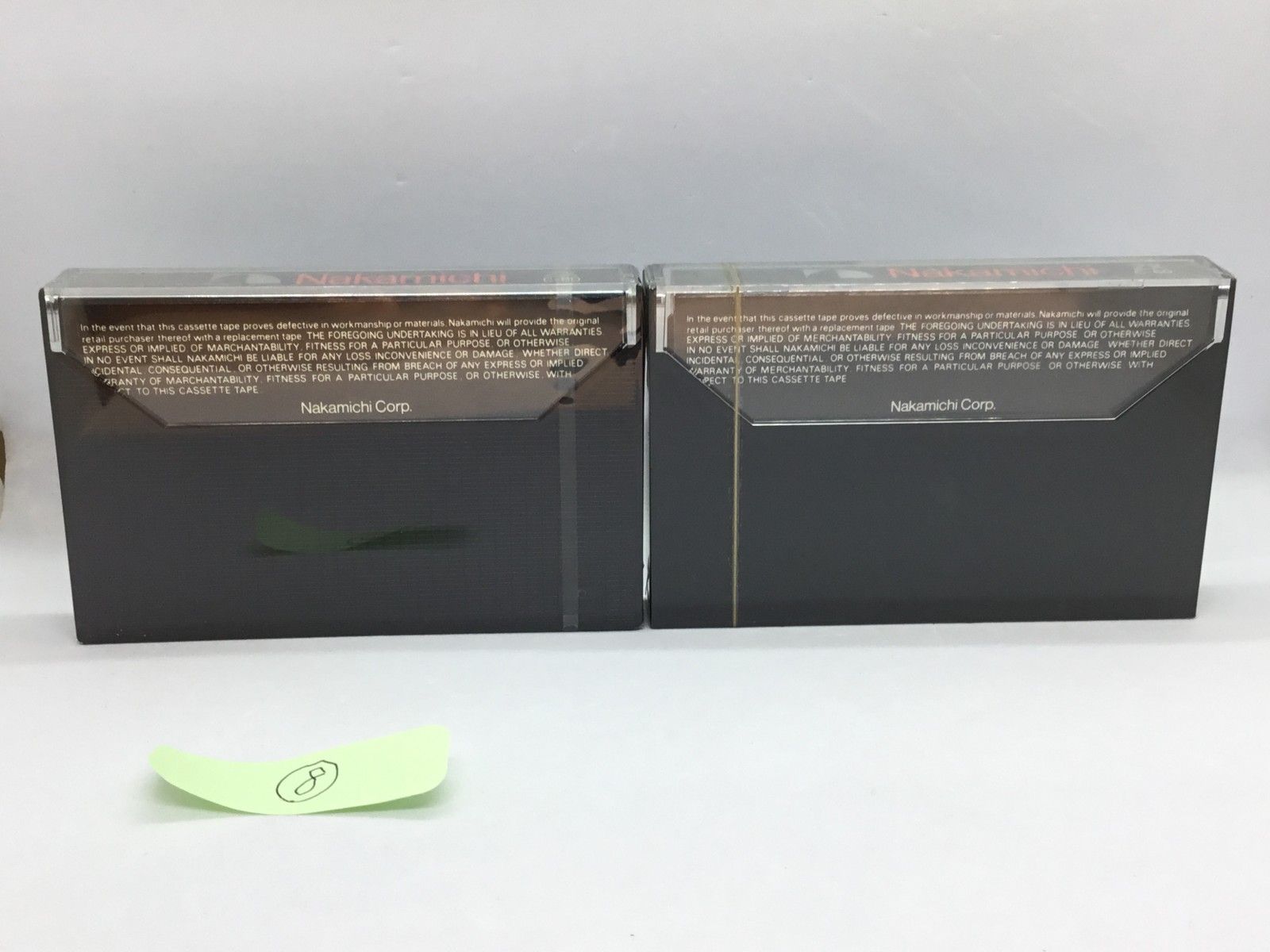 ⑧☆ 未開封 2点セット シュリンク少々破れあり ◇ Nakamichi ZX C-60