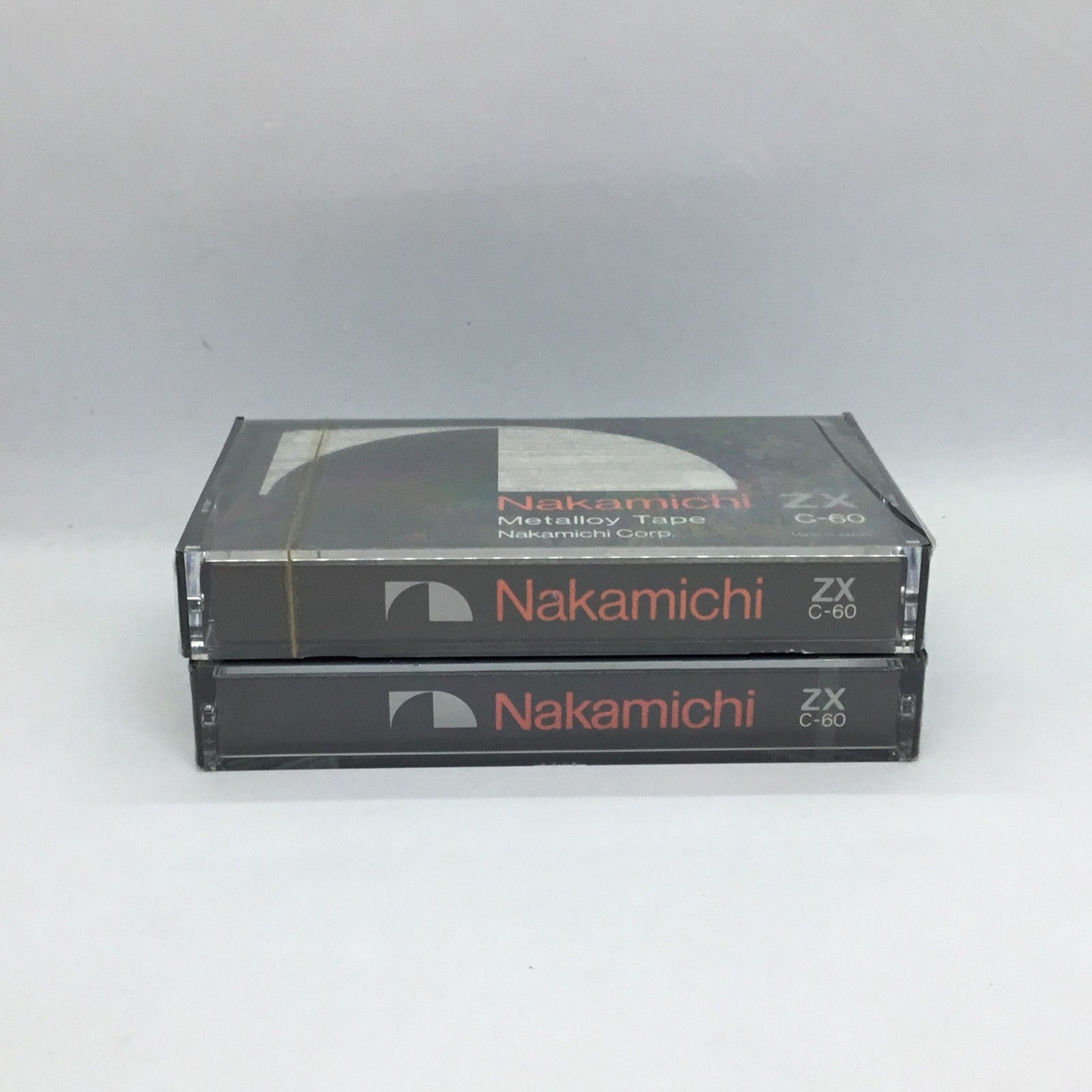 ⑧☆ 未開封 2点セット シュリンク少々破れあり ◇ Nakamichi ZX C-60