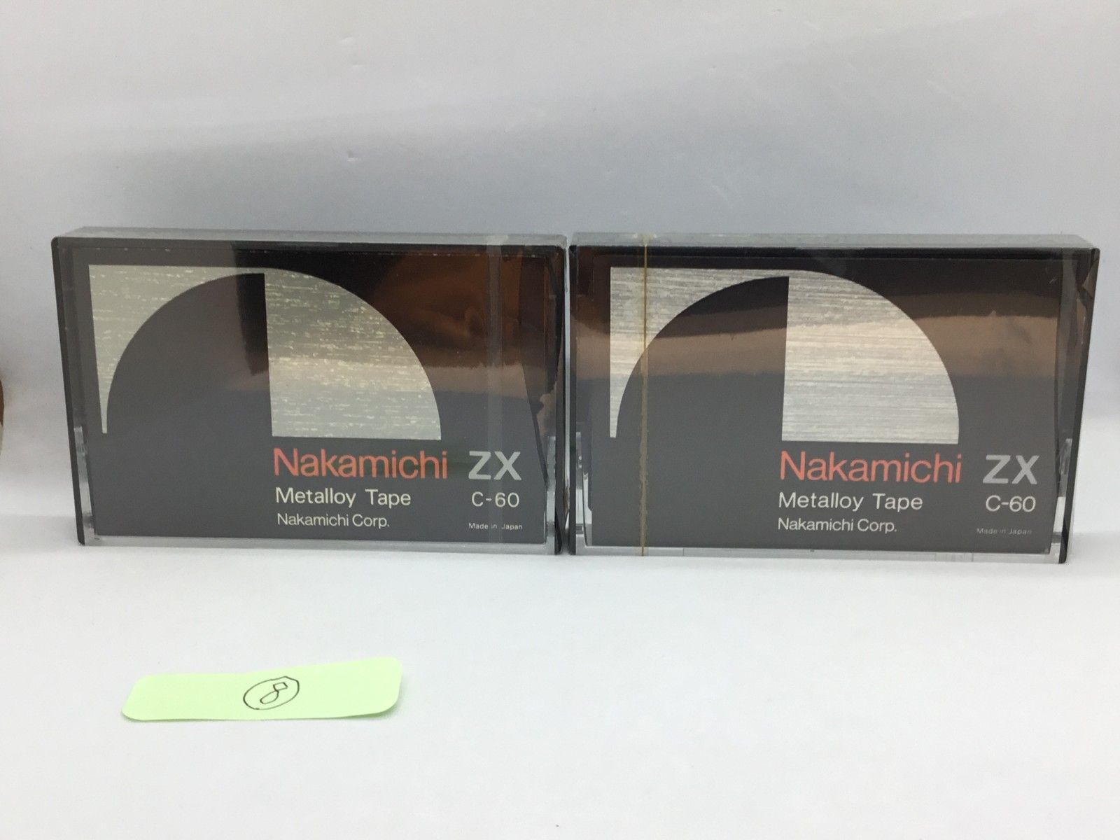 ⑧☆ 未開封 2点セット シュリンク少々破れあり ◇ Nakamichi ZX C-60