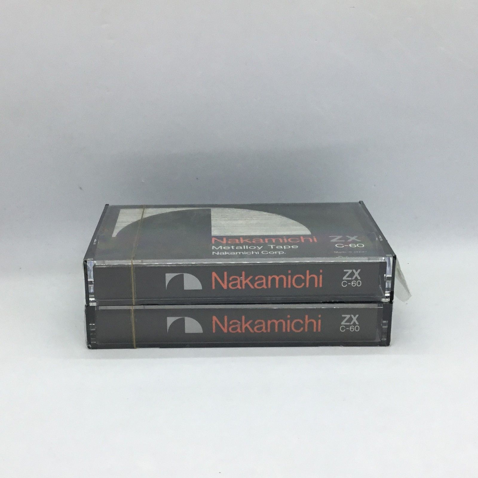 ⑨☆ 未開封 2点セット シュリンク少々破れあり ◇ Nakamichi ZX C-60