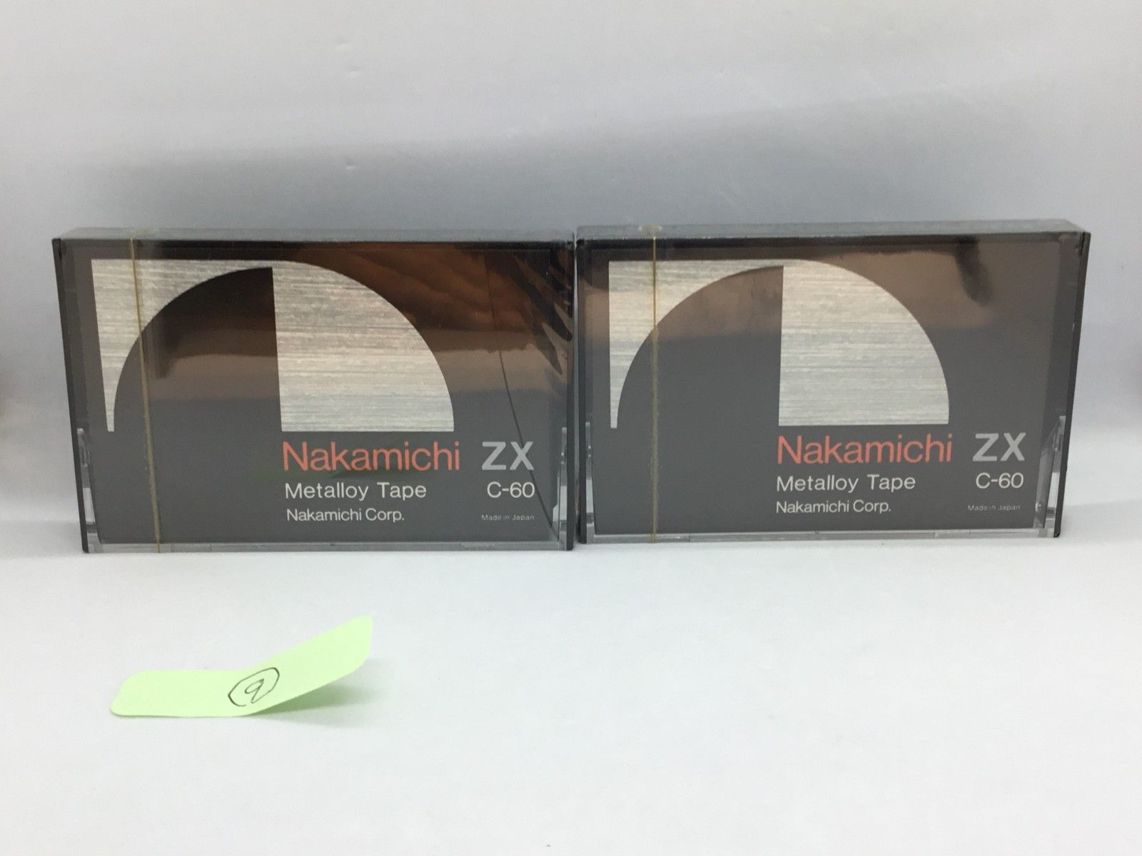 ⑨☆ 未開封 2点セット シュリンク少々破れあり ◇ Nakamichi ZX C-60