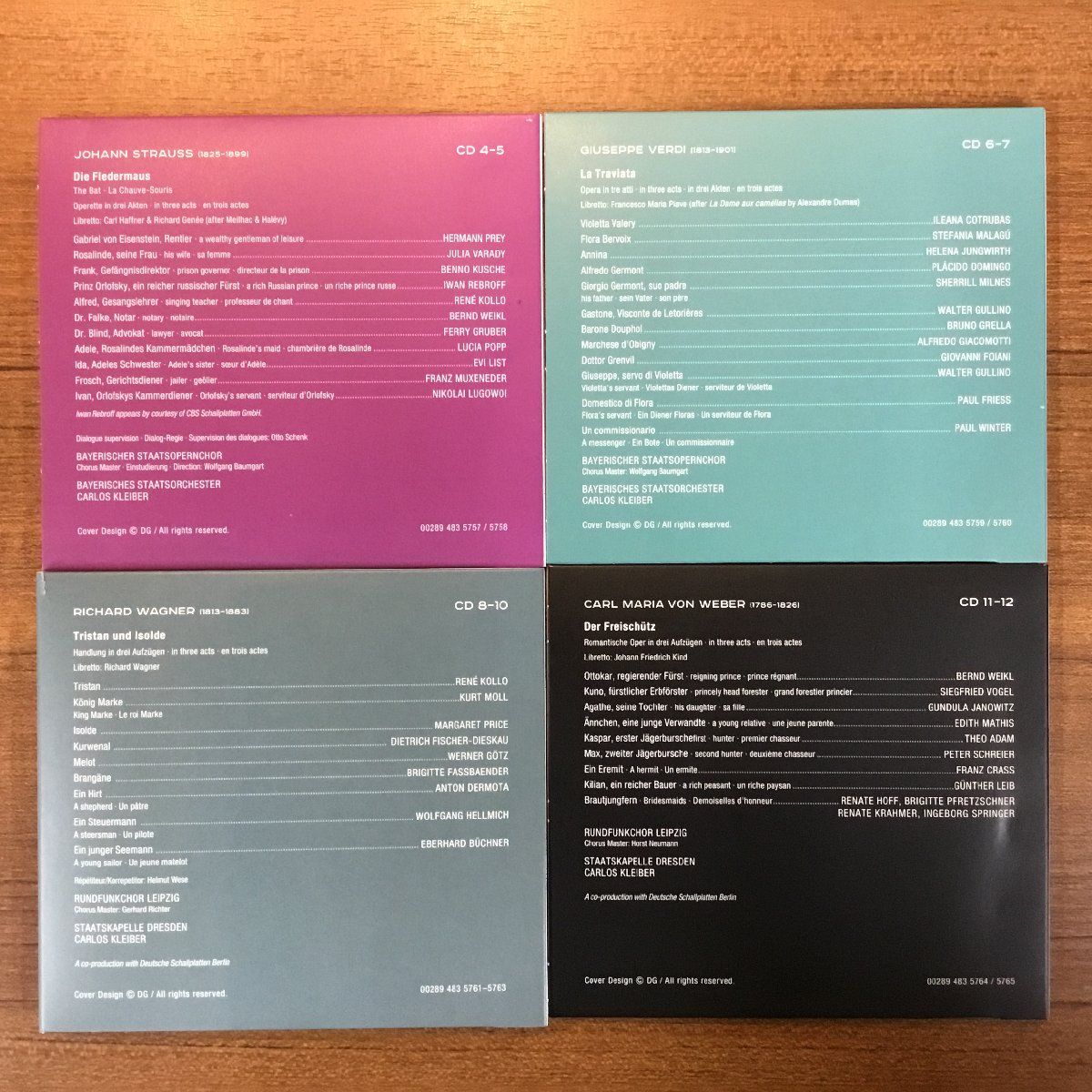 ☆12CD＋ブルーレイ・オーディオ ◇ クライバー/DG録音全集 (12CD