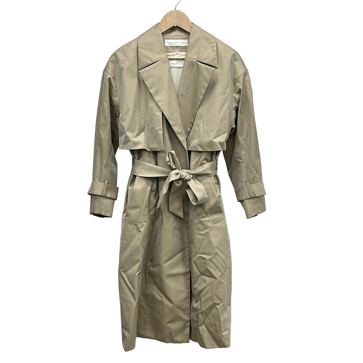 GALERIE VIE(ギャルリーヴィー) トレンチコート サイズ34 S レディース
