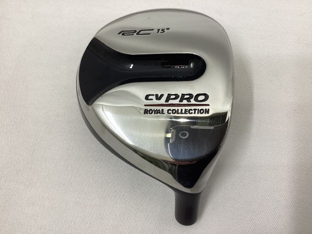 新品ヘッド【ロイヤルコレクション】CV　PRO・3W 15° 中古】ロイヤルコレクション Cv PRO フェアウェイウッド/ヘッド単品