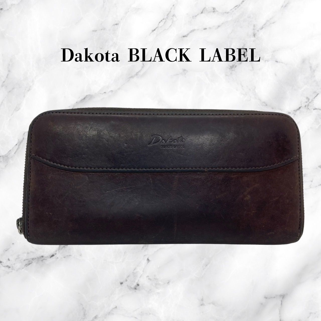 Dakota BLACKLABEL ダコタ ブラックレーベル 長財布 ラウンド 