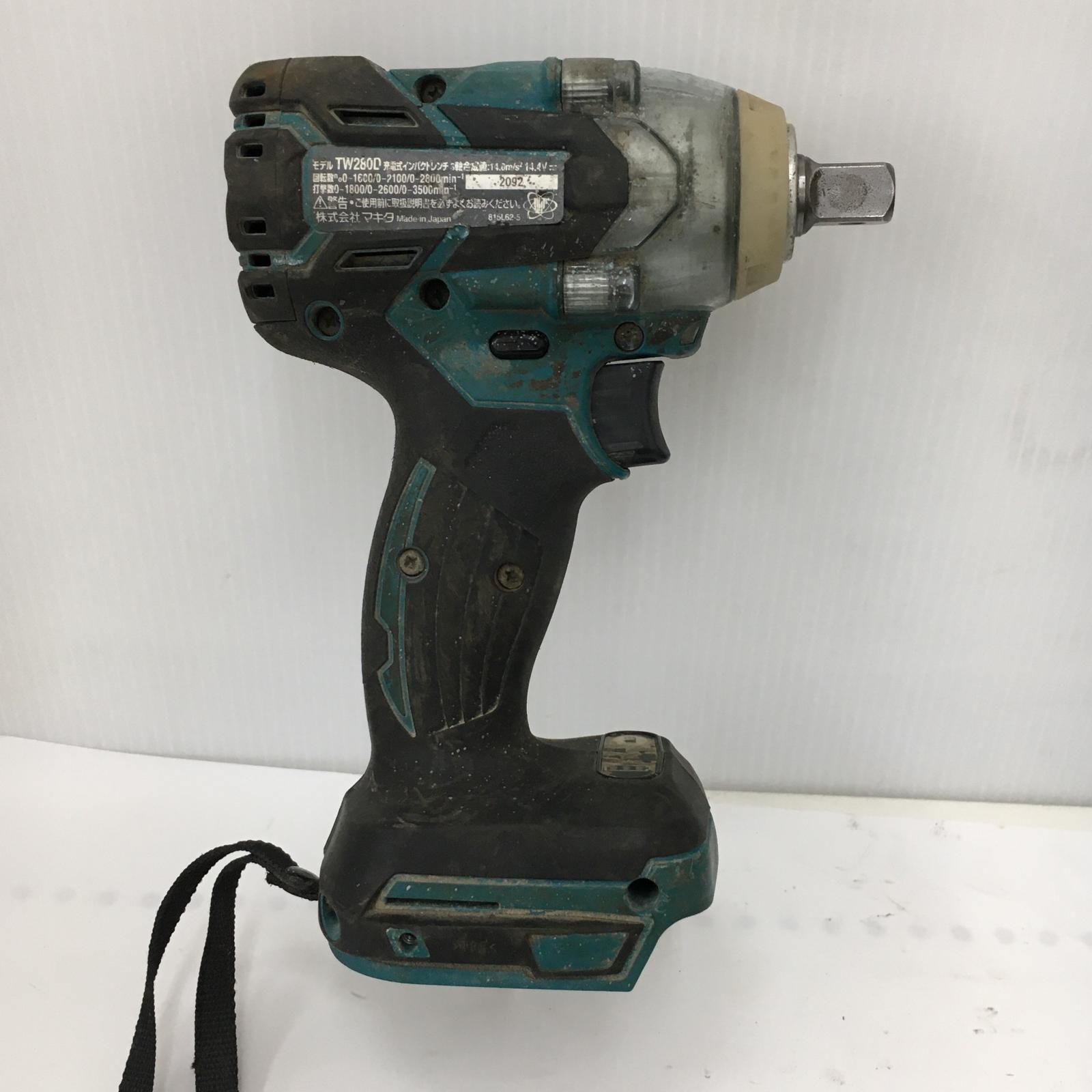 △△MAKITA マキタ 14.4V 充電式インパクトレンチ 充電器・充電池2個 