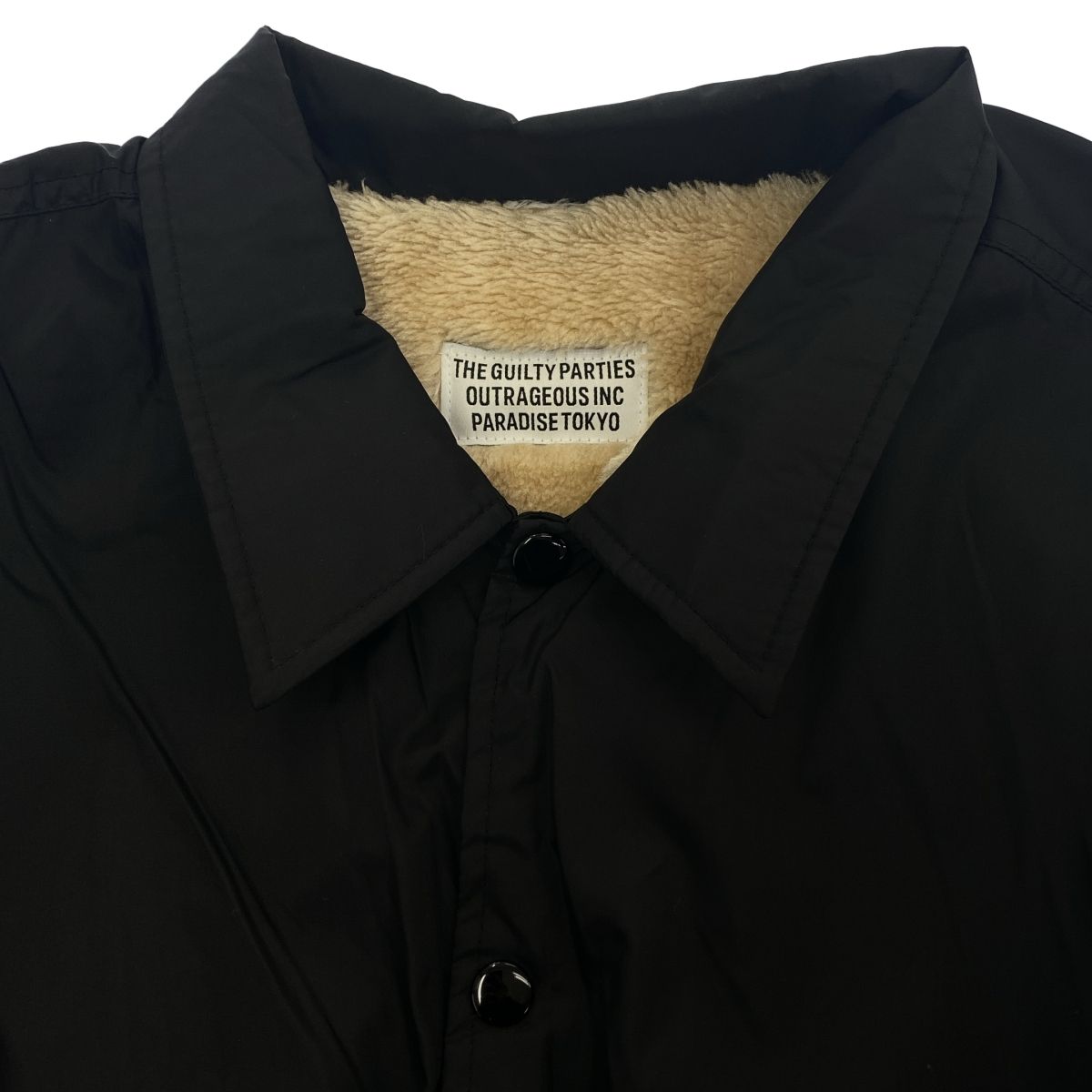 WACKO MARIA ワコマリア 17AW SOUL AND SKA BOA COACH JACKET ボア