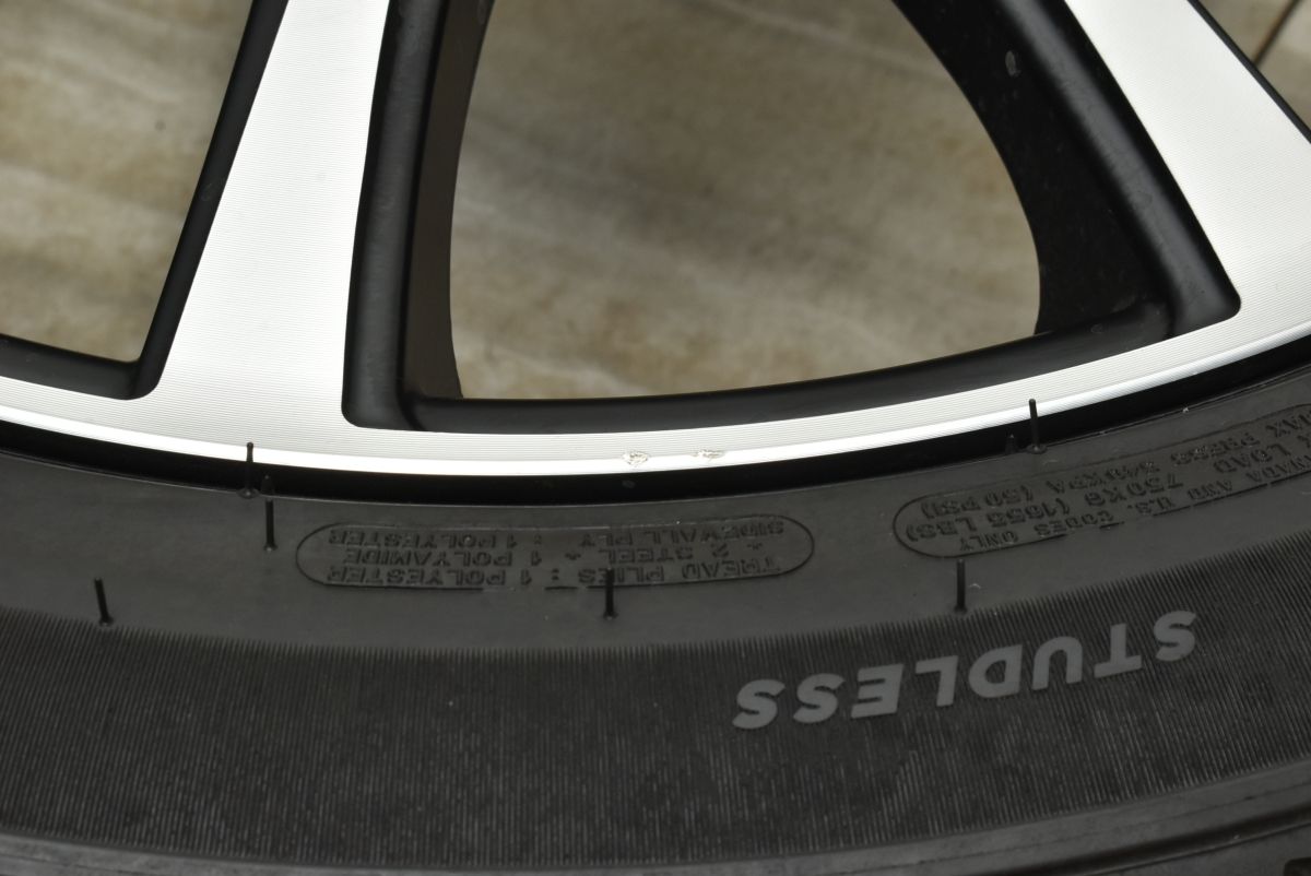 イボ付バリ溝 美品】VST Type ST2 17in 7J +39 PCD108 ミシュラン X 