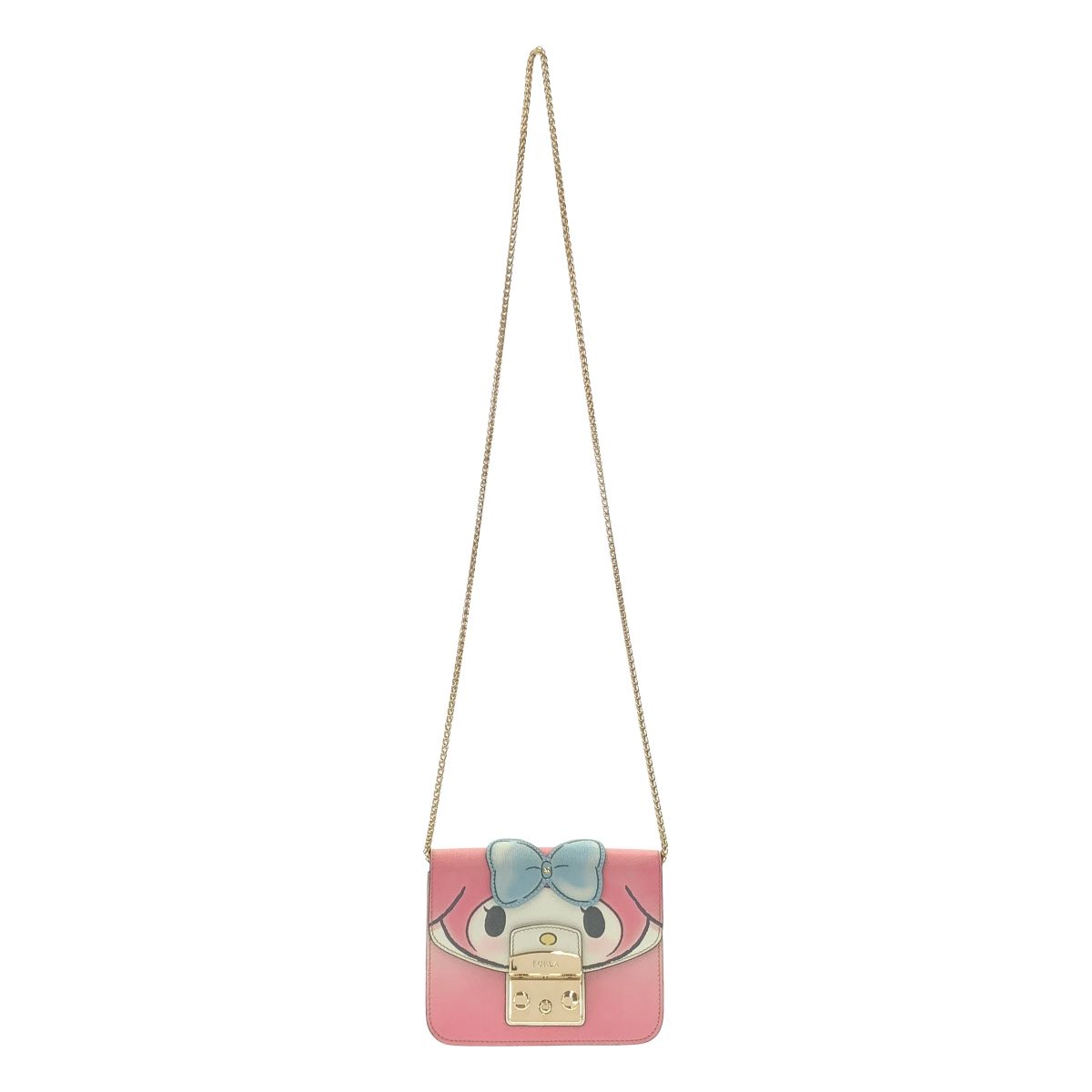 FURLA フルラ HELLO KITTY AND MY MELODY ショルダーバッグ ピンク 