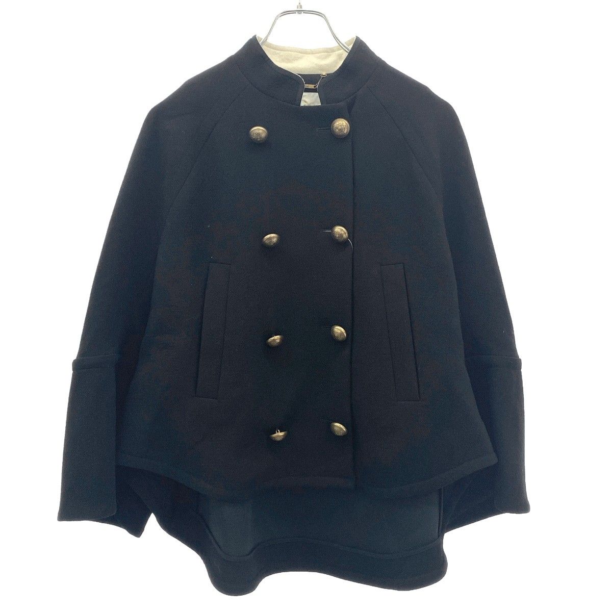 Chloe クロエ 16SS ショートケープジャケット 16SVE40-16S070 ブラック