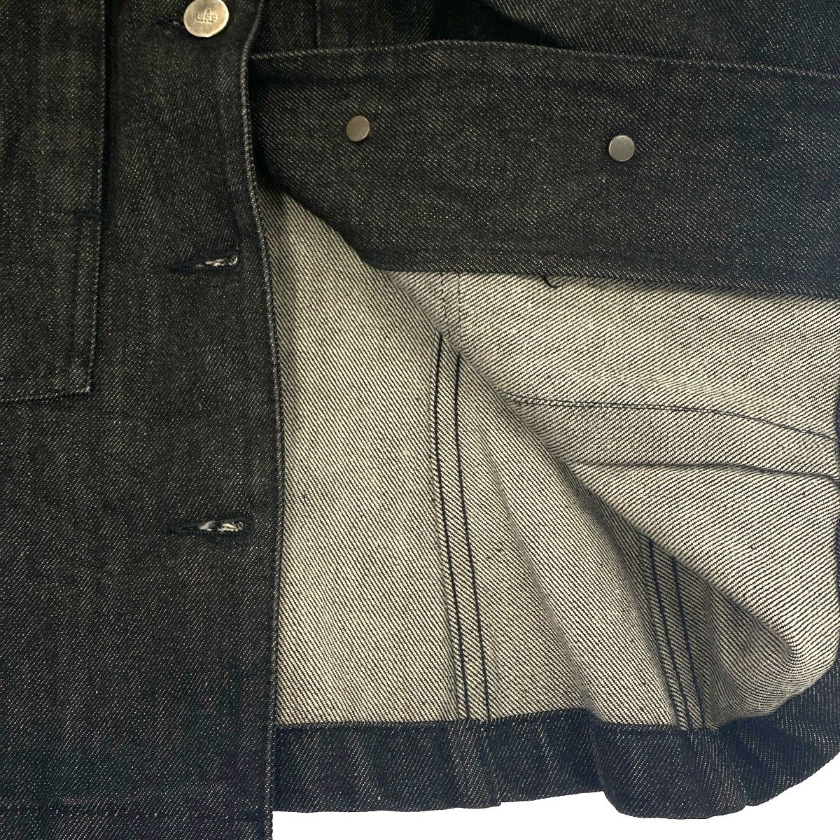 GUCCI グッチ シェリーラインデニムジャケット ブラック 38 - メルカリ