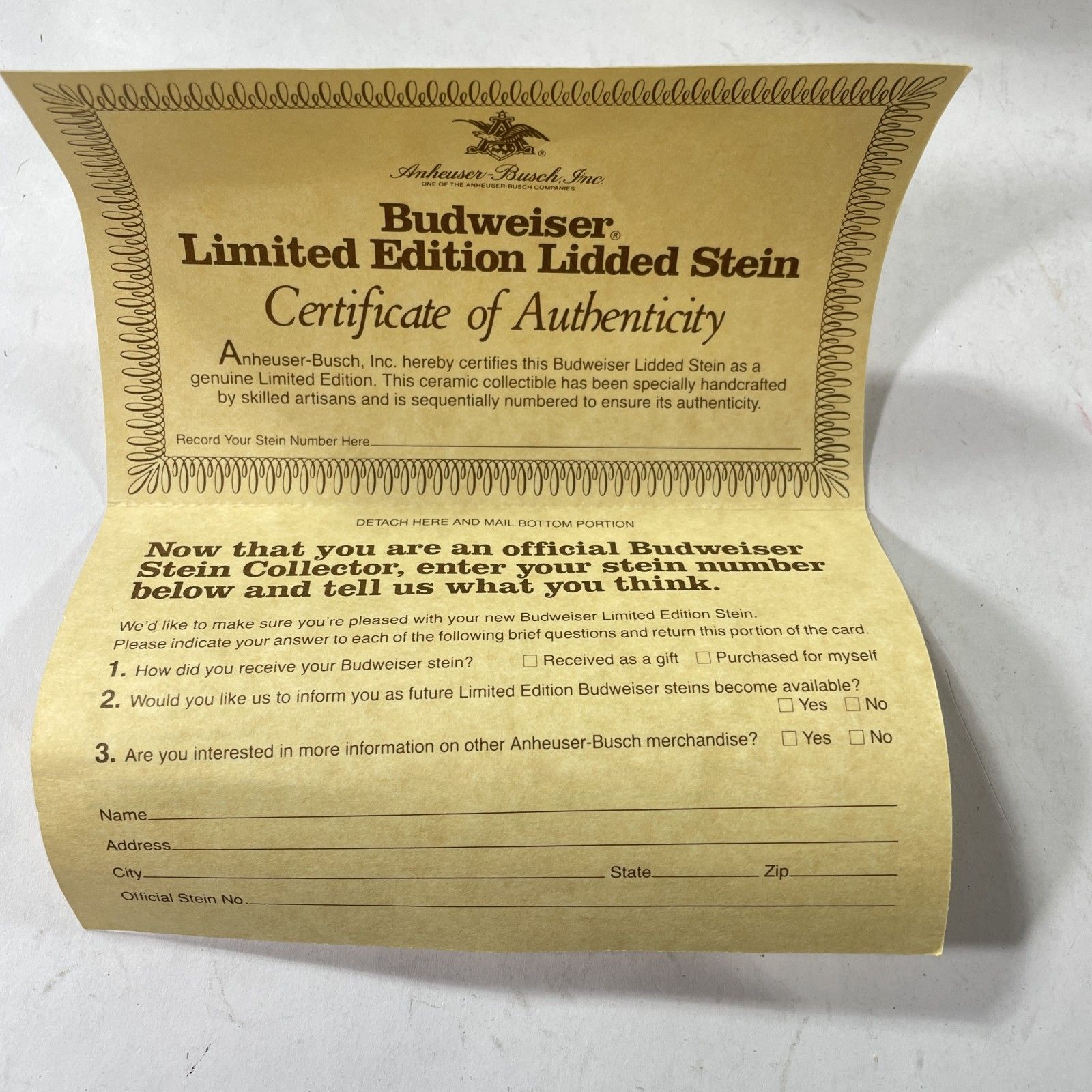 ☆ Budweiser バドワイザー Anheuser-Busch アンハイザーブッシュ 