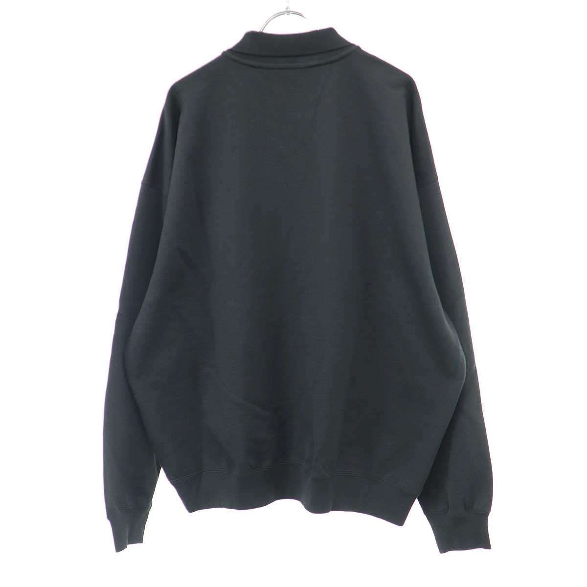 AURALEE オーラリー 24AW PIMA LIGHT SWEAT POLO スウェットポロシャツ 