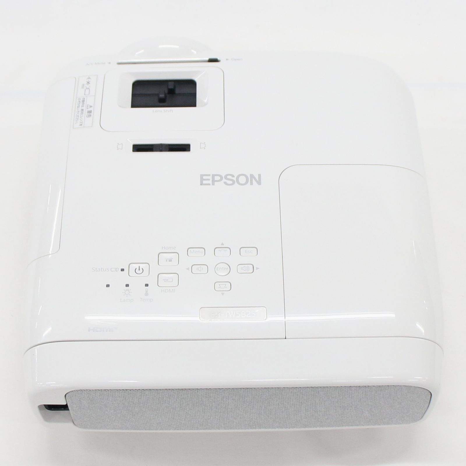 Epson EH-TW5825 プロジェクター本体 サンワサプライ　スクリーン エプソン EH-TW5825を天吊り金具スパイダー2で天吊設置する方法