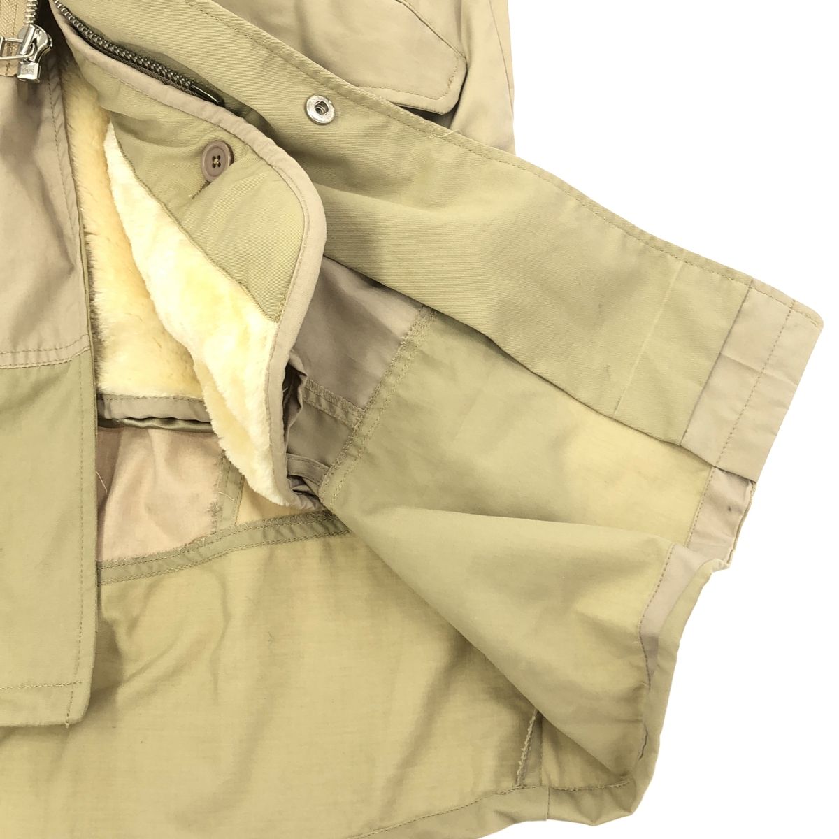 SEEALL シーオール RECONSTRUCTED MILITARY PARKA モッズコート SAU11 TR694 ベージュ 1 SEEALL シーオール RECONSTRUCTED MILITARY PARKA モッズコート SAU11