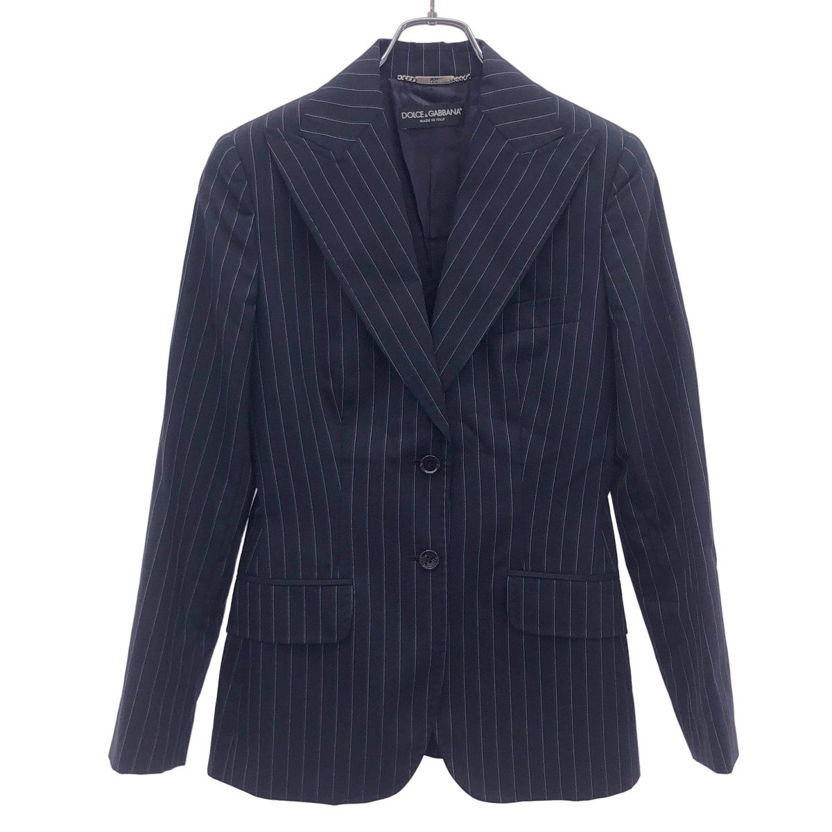 DOLCE&GABBANA ドルチェ＆ガッバーナ ストライプセットアップスーツ