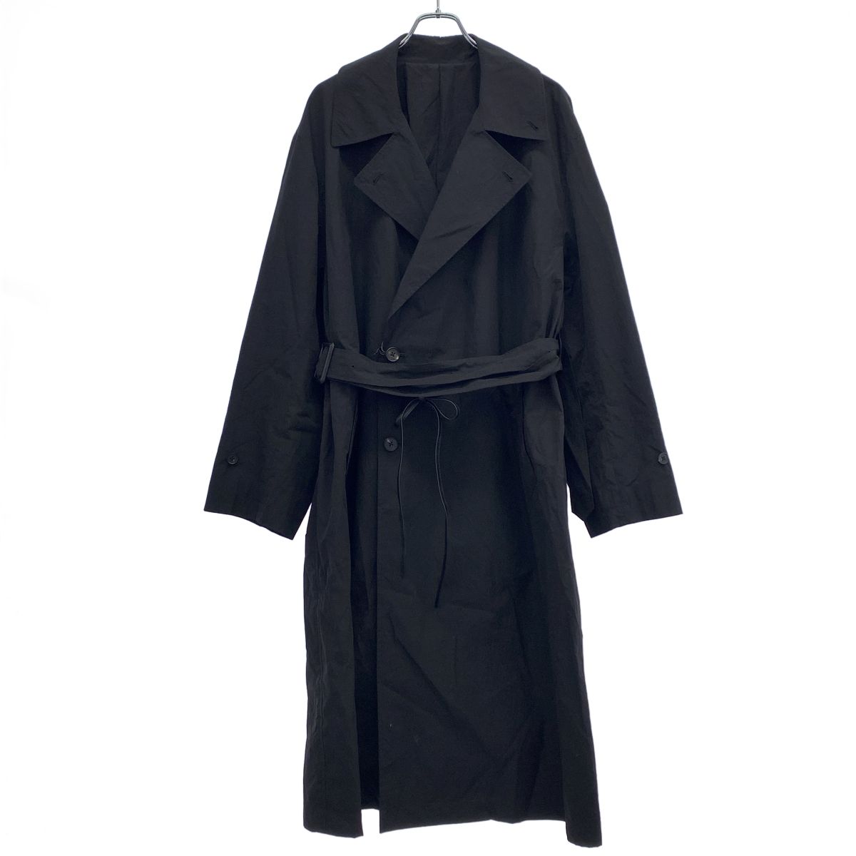 ssstein シュタイン 25SS WINDPROOF NYLON DOUBLE BREASTED COAT