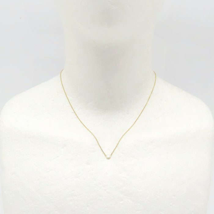 TIFFANY&Co. ティファニー バイザヤード ネックレス 1Pダイヤモンド