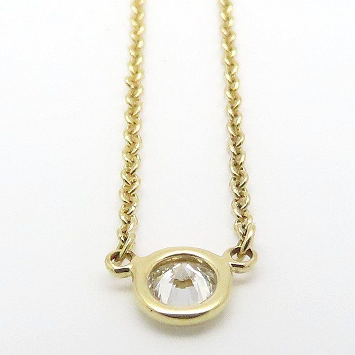 TIFFANY&Co. ティファニー バイザヤード ネックレス 1Pダイヤモンド