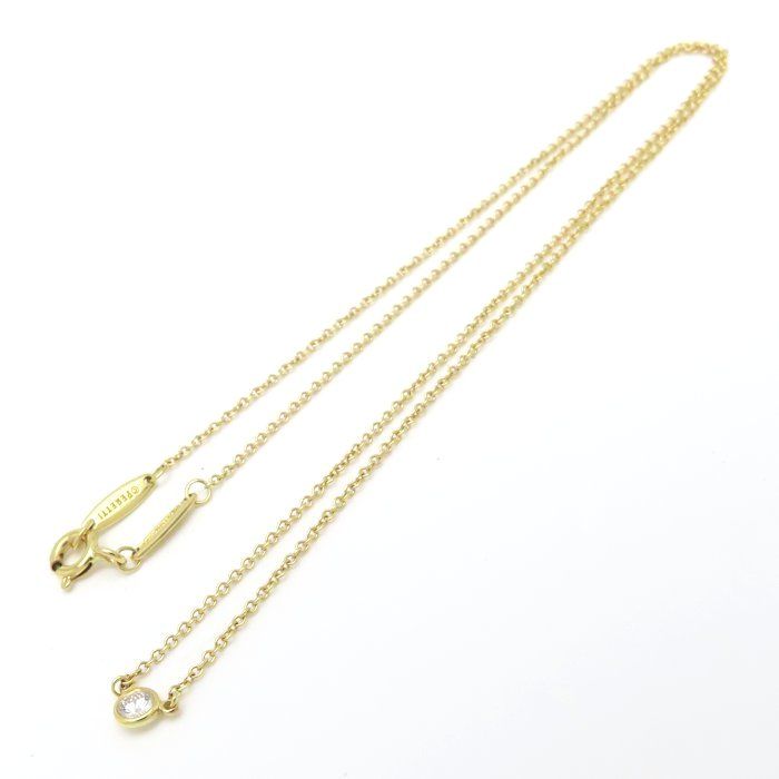 TIFFANY&Co. ティファニー バイザヤード ネックレス 1Pダイヤモンド