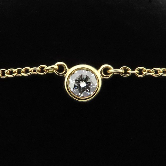 TIFFANY&Co. ティファニー バイザヤード ネックレス 1Pダイヤモンド