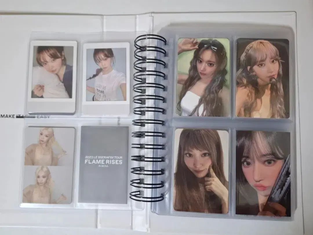 LE SSERAFIM（ルセラフィム・ルセラ） トレカ バインダー トレカ