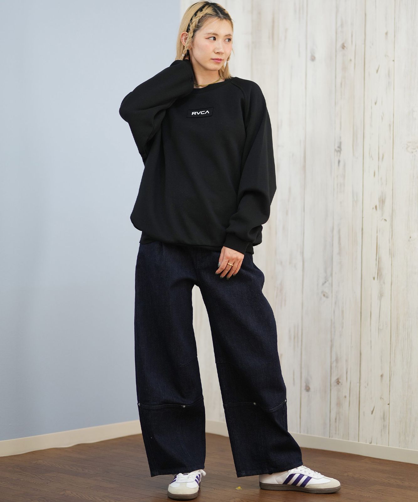 ムラスポ公式】新品 RVCA ルーカ トレーナー スウェット レディース