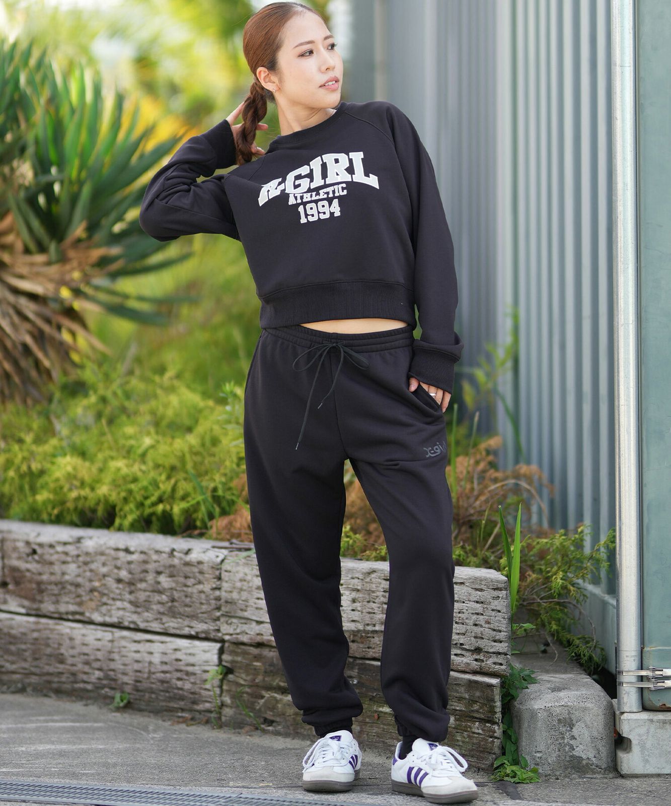 ムラスポ公式】新品 X-girl SPORTS エックスガールスポーツ トレーナー