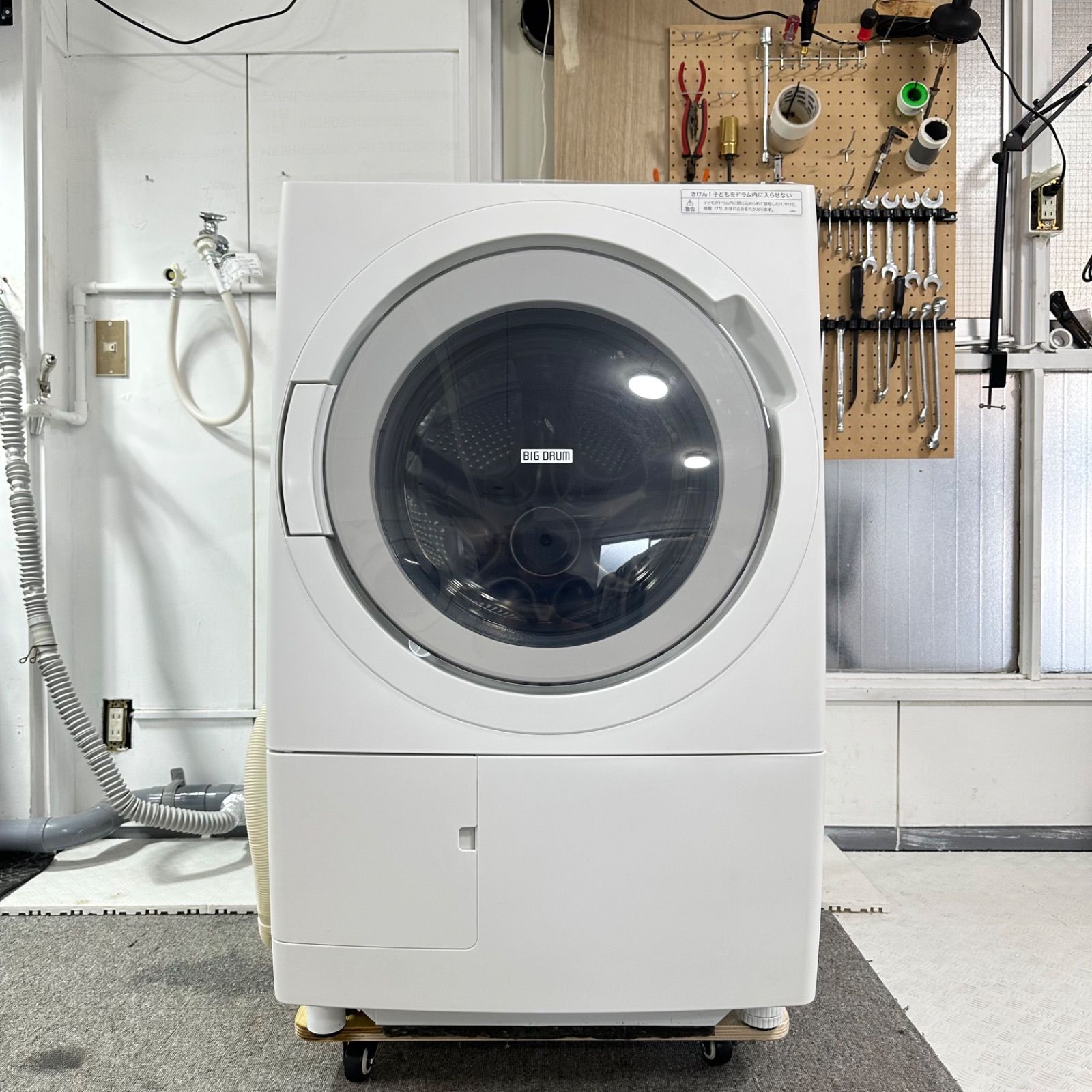 HITACHI BD-SX120HL 2022年製 完全分解洗浄済 ドラム式洗濯機