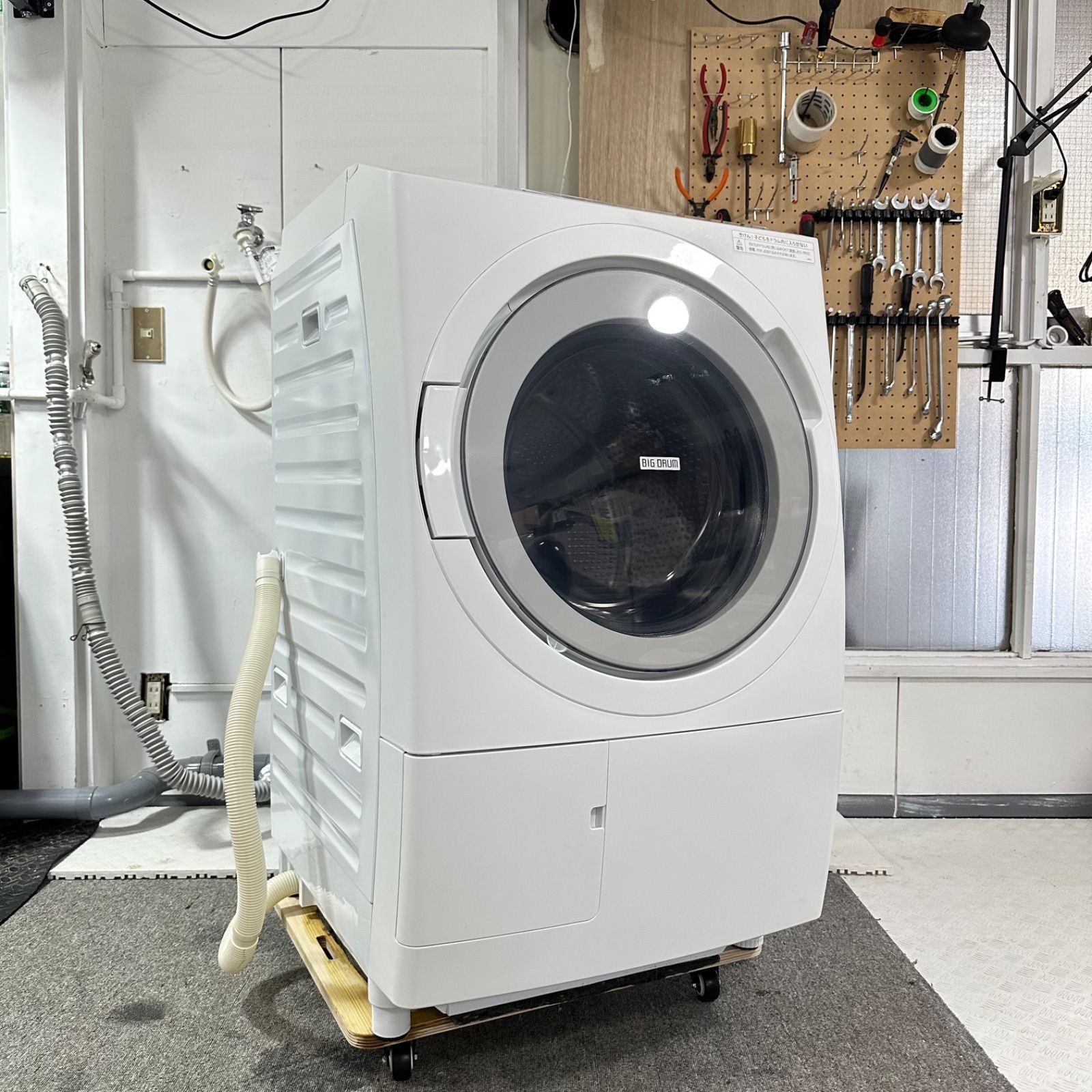 HITACHI BD-SX120HL 2022年製 完全分解洗浄済 ドラム式洗濯機