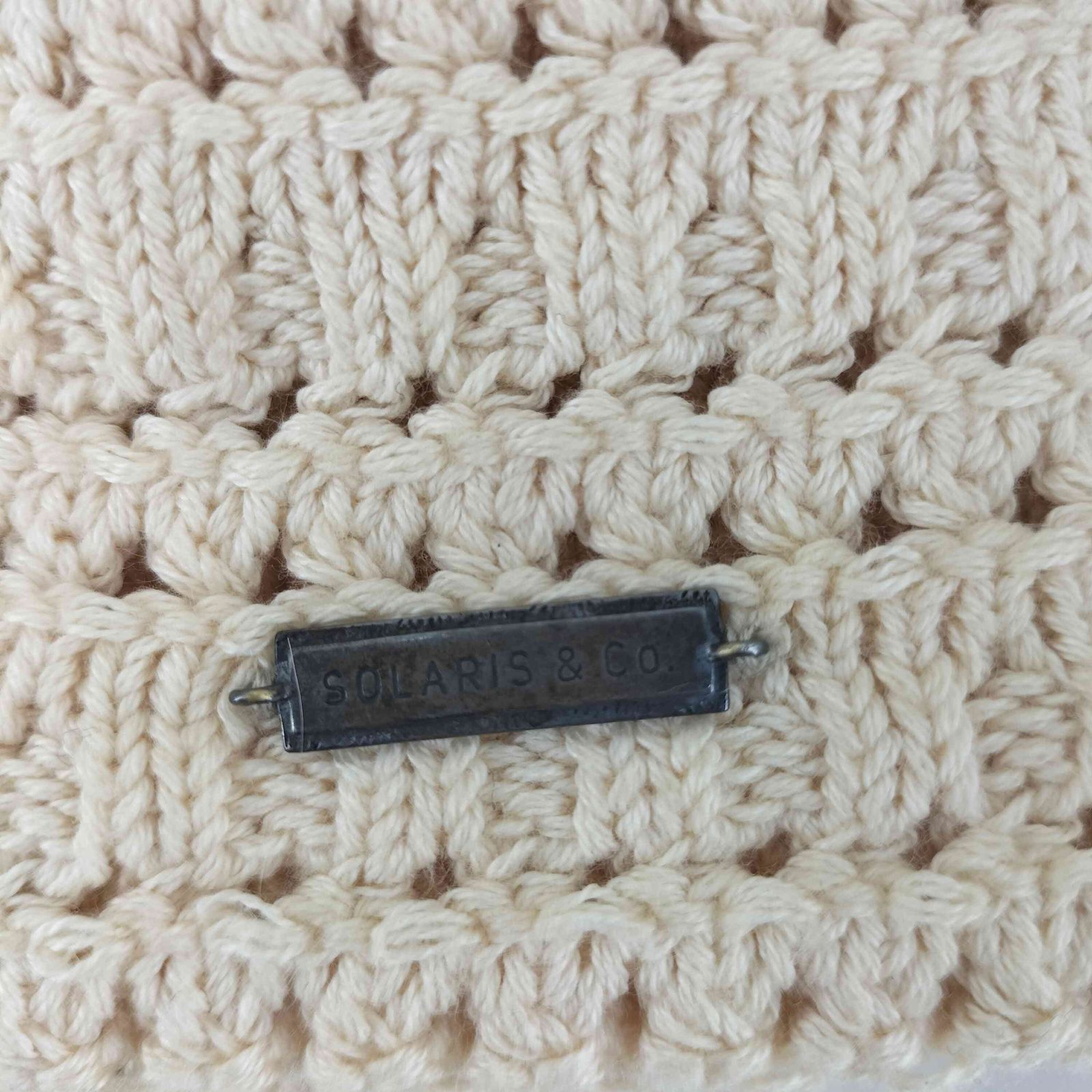 ソラリスアンドコー solaris＆co. ニット バケットハット レディース