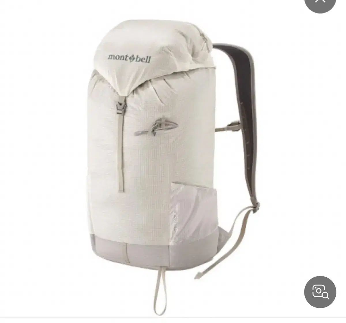 モンベル バーサライト パック 20 バックパック アイス ホワイト