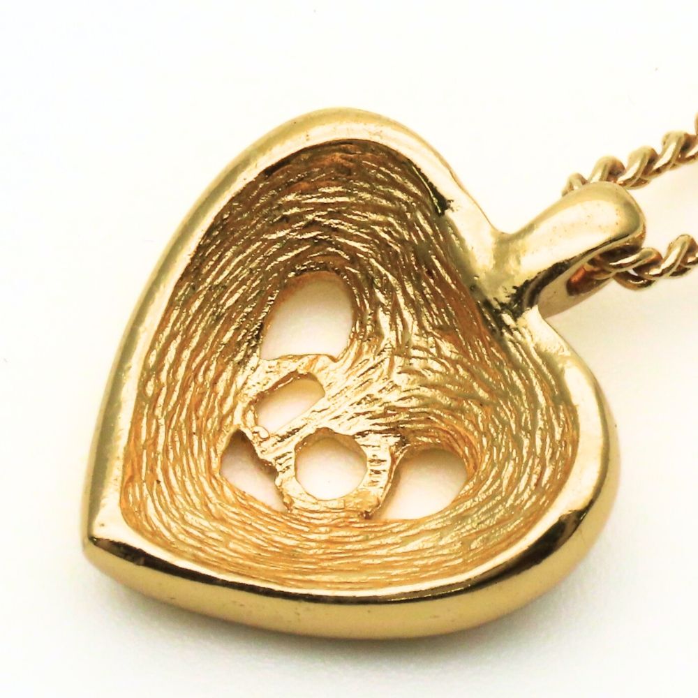 中古】 クリスチャンディオール ネックレス CDロゴ メタル ライン