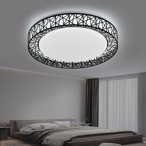 LED シーリングライト 星空効果 35W 無段階調光調色タイプ 6~8畳