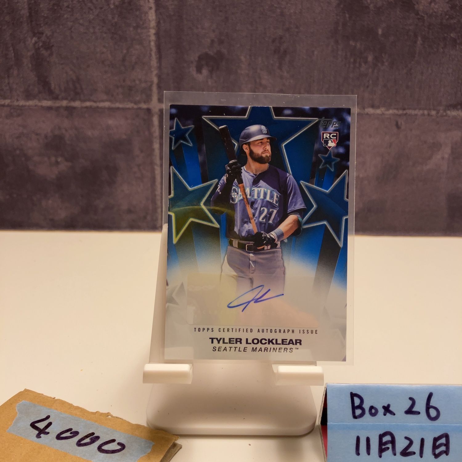 スポーツカード 2025 Topps Tyler Locklear 014/150 直筆サインカード